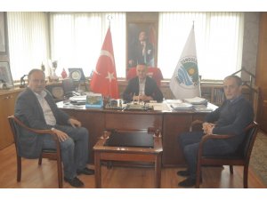 Amatör spor kulübü federasyonundan Başkan Alan’a ziyaret
