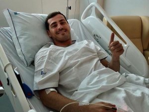 Casillas: "Büyük bir korku yaşadım ama iyiyim"