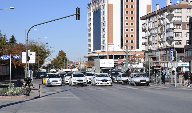 Taşıt sayısı bir yılda  9 bin 542 adet arttı