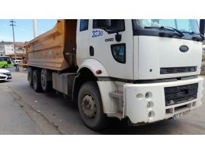 Hafriyat kamyonunun çarptığı adam hayatını kaybetti