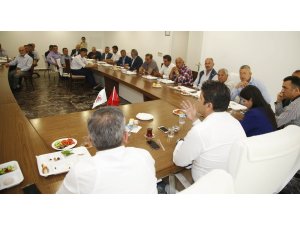 Başkan Turgay Genç, muhtarları ağırladı
