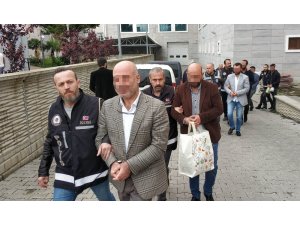 Samsun merkezli suç örgütüne operasyondan 13 şahıs adliyede