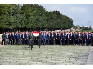 CHP’li belediye başkanları Anıtkabir’de