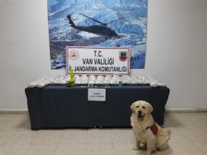 ‘Barut’un katıldığı operasyonda 52 kilo uyuşturucu ele geçirildi