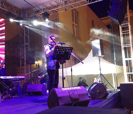 Sanatçı Ali Kınık konser verdi
