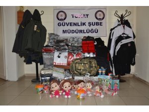 Tokat’ta 321 taklit ürüne el konuldu