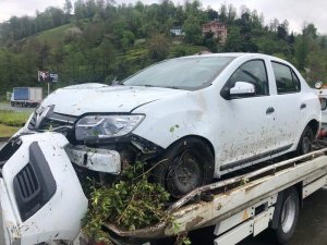 MHP MYK üyeleri Rize’de kaza yaptı: 3 yaralı