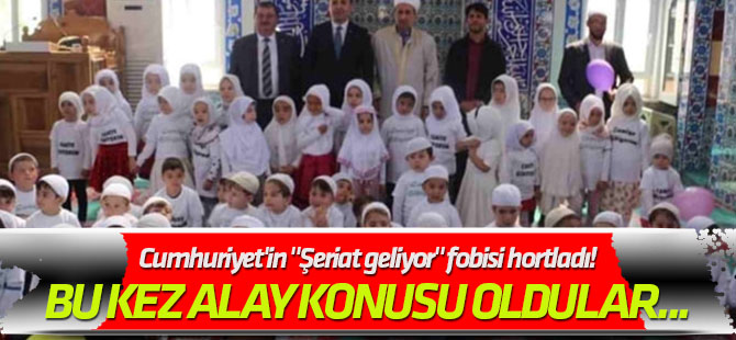 Bu kez alay konusu oldular... Cumhuriyet'in "Şeriat geliyor" fobisi hortladı!