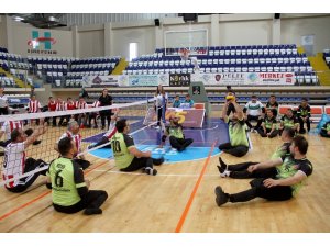 Oturarak Voleybol 1. Lig 2’inci etap maçları Fethiye’de başladı