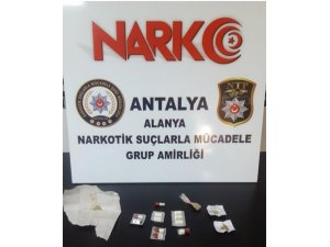 Alanya’da uyuşturucu operasyonu