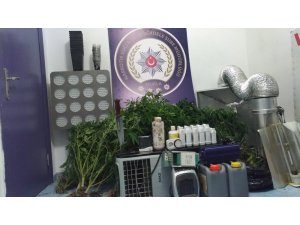 Muğla'da villaya uyuşturucu operasyonu