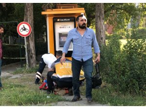 Seyir halindeki araca çarptı: 1’i ağır 4 yaralı