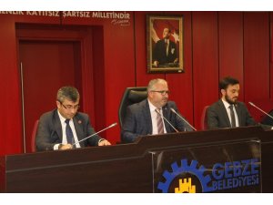Gebze Belediyesi Meclisi’nde Mayıs ayının ilk oturumu yapıldı