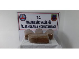 Balıkesir’de kaçak tütün operasyonu