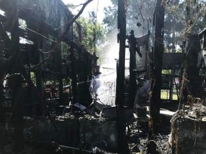 Şanlıurfa’da bir iş yerinde çıkan yangın söndürüldü