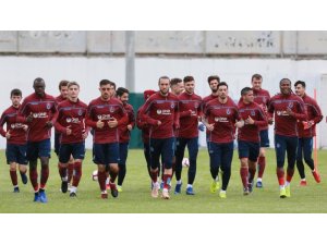 Trabzonspor'da Atiker Konyaspor maçı hazırlıkları