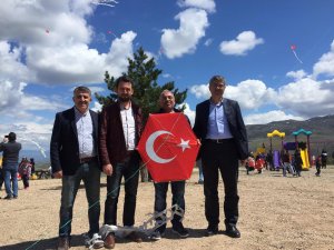 Anaokulu öğrencileri uçurtma şenliği düzenledi