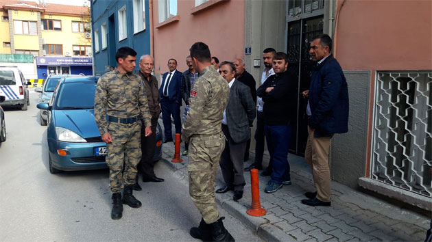 Konya'ya Şehit Ateşi Düştü