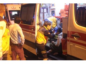 Fatih Yedikule’de binanın tabanı çöktü: 1’i çocuk 5 kişi yaralandı