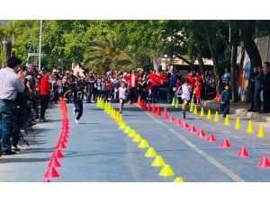 Erdek’te küçük sporcular yarıştı