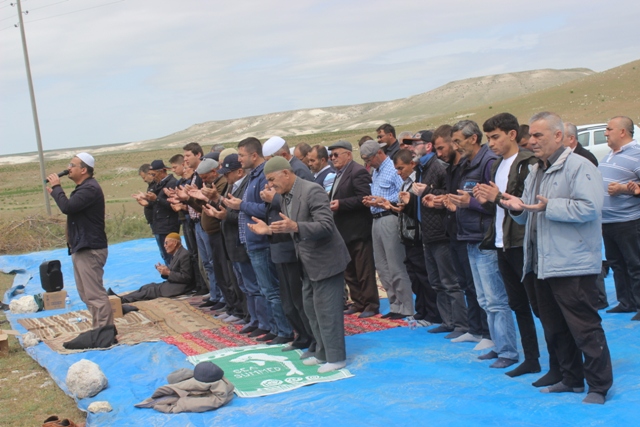 Karapınar'da şükür duası