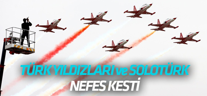 Türk Yıldızları ve SOLOTÜRK Konyalıları büyüledi