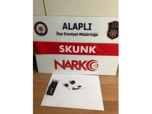 Zonguldak’ta polisten uyuşturucu operasyonu