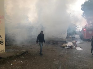 İncirliova’da yangın, mahalle duman altında kaldı