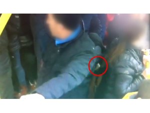 Minibüs faresi yakayı ele verdi