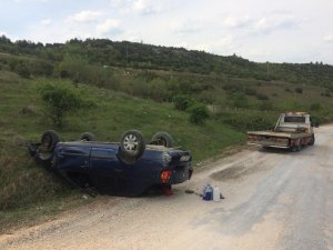 Bilecik’te trafik kazası, 2 yaralı