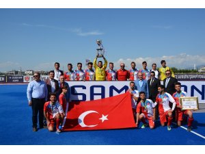 Gaziantep Polisgücü erkek hokey takımı Türkiye şampiyonu