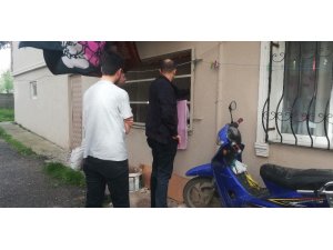 Bafra’da evden laptop hırsızlığı