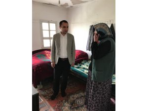 Suşehri Kaymakam Vekili Partal'dan yaşlılara ziyaret