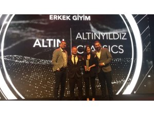 Altınyıldız Classics yılın en iyi erkek giyim markası oldu