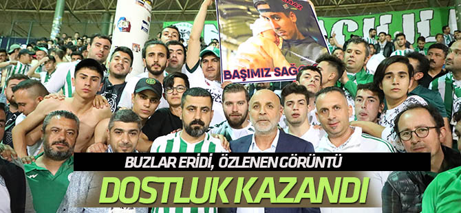 Alanyaspor-Konyaspor maçında "dostluk" kazandı