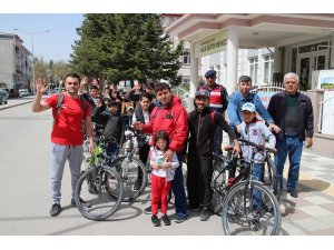 Şuhut’ta şehit piyade er Mesut Akpınar anısına bisiklet turu