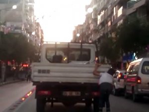 Manisa’da trafikte patenli tehlikesi
