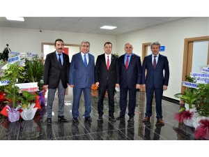 Borsa yönetiminden başkan yardımcılarına hayırlı olsun ziyareti