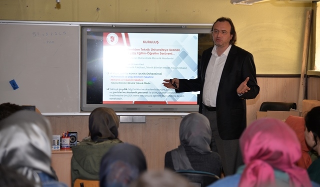 KTÜN Lise öğrencileriyle buluşmaya devam ediyor