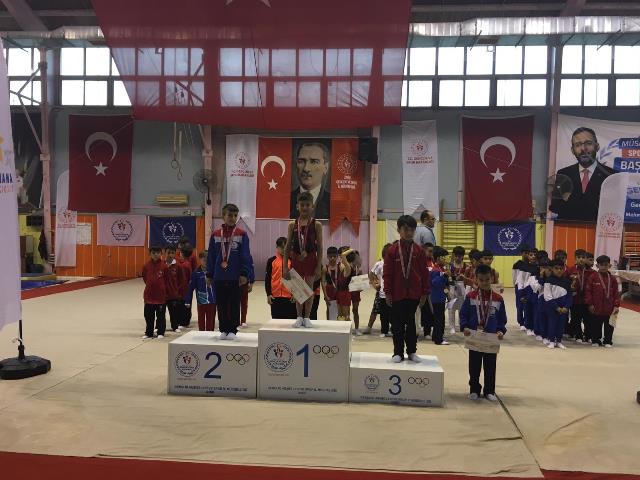 Analig Cimnastikte Konya Takımı İkinci Oldu