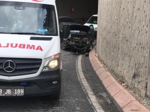 Kayseri’de trafik kazası: 1 yaralı