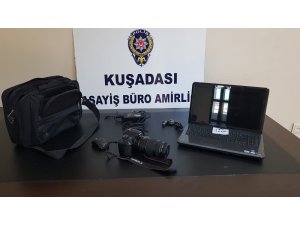 Kuşadası’nda çevre derneğini soyan hırsız yakalandı
