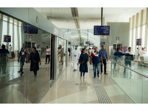 Doha metrosu ilk seferini yaptı