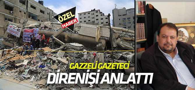 Filistinli gazeteci direnişi anlattı
