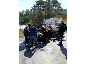 Muğla’da kaza: 2 yaralı