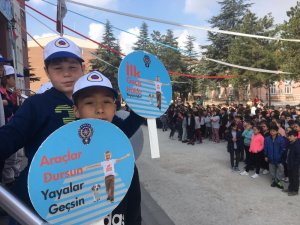 İl Emniyet Müdürlüğünün Trafik Haftası eğitimleri devam ediyor