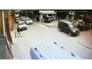 Kuyumcuya dalan araç kameraya yansıdı