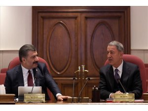 Bakan Akar ve Bakan Koca başkanlığında koordinasyon toplantısı