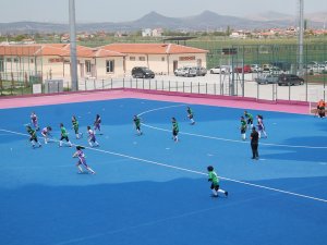 Okullararası gençler hokey grup müsabakaları Konya’da yapıldı