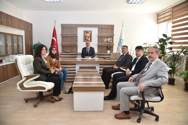 Olimpiyat öğrencisi Büyük’ü ziyaret etti